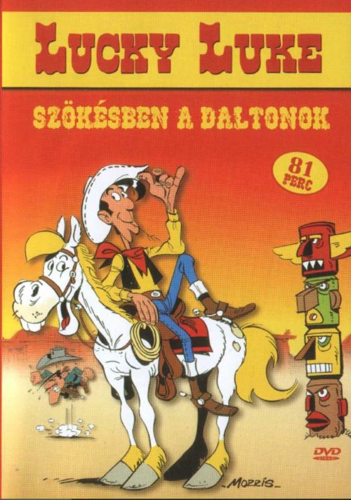 Lucky Luke - Szökésben a Dantonok (DVD) *Antikvár - Kiváló állapotú*