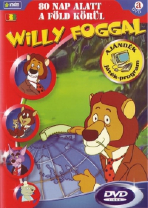 80 nap alatt a Föld körül Willy Foggal (DVD) *Antikvár - Kiváló állapotú*