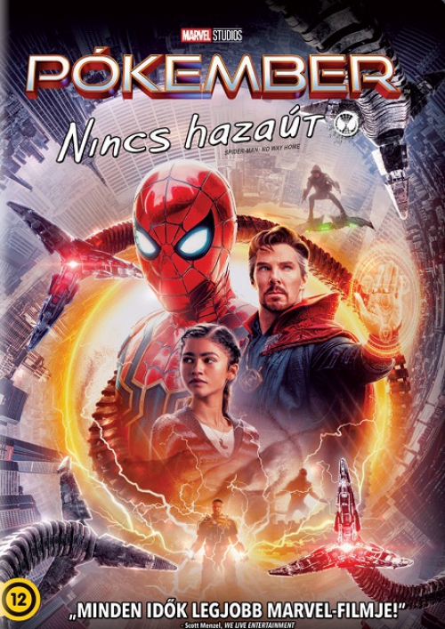 Pókember: Nincs hazaút (DVD) *Tom Holland - Zendaya*