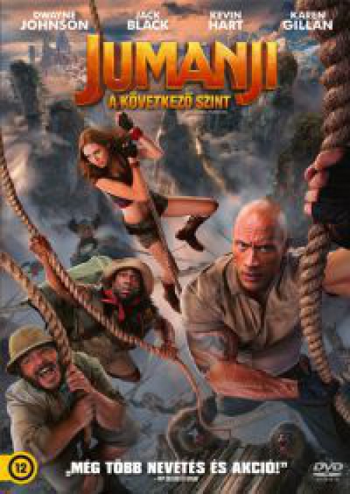 Jumanji - A következő szint (DVD) *Dwayne Johnson - Jack Black - Antikvár - Kiváló állapotú*