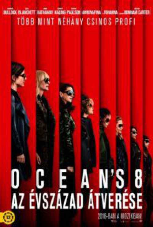 Ocean's 8 - Az évszázad átverése (DVD) *Antikvár - Kiváló állapotú*