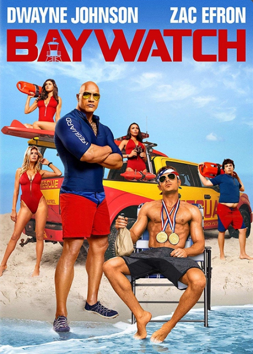 Baywatch (DVD) *2017* *Dwayne Johnson - Zac Efron - Antikvár - Kiváló állapotú*