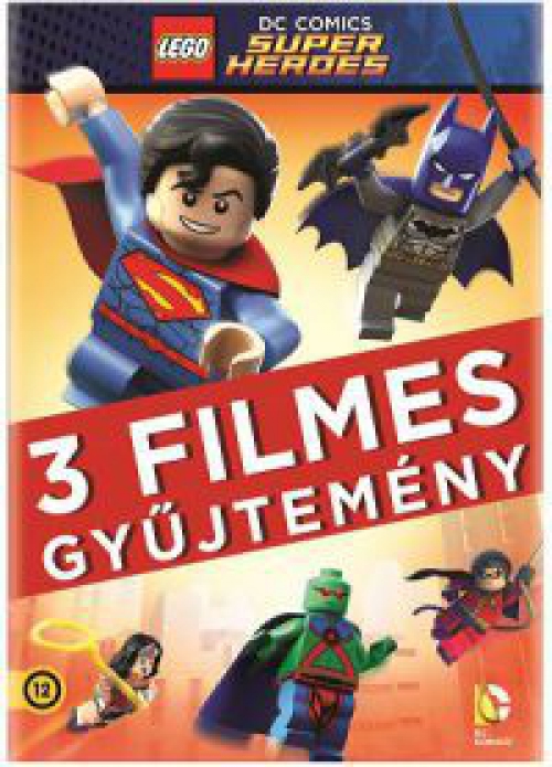 Lego DC Szuperhős gyűjtemény (3 DVD)