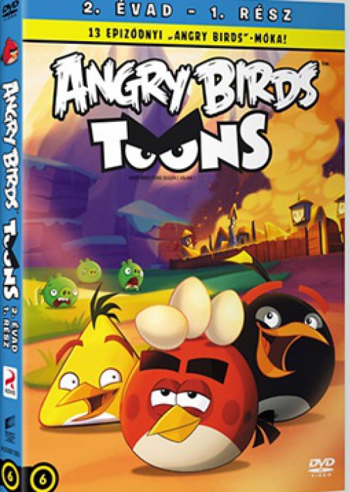 Angry Birds Toons: 2. évad, 1. rész (DVD) *Antikvár - Kiváló állapotú*