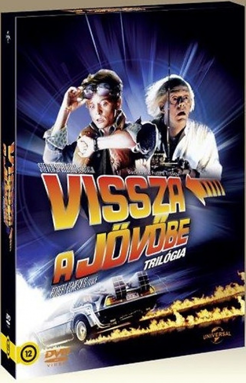 Vissza a jövőbe 1-3. trilógia (3 DVD) *Külön-külön tokban az 1,2,3 rész* *Antikvár - Kiváló állapotú* 