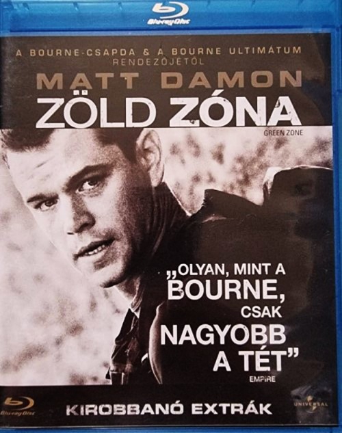 Zöld zóna (Blu-ray) *Magyar kiadás* *Matt Damon - Szinkronizált - Antikvár - Kiváló állapotú*