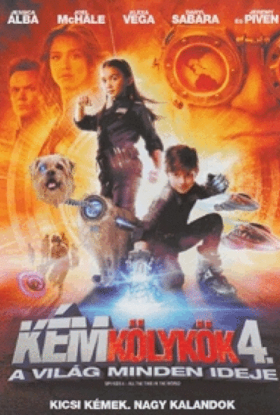 Kémkölykök 4. (DVD)  *Jessica Alba - Antikvár - Kiváló állapotú* 