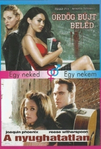 Ördög bújt beléd / A nyughatatlan - Twin pack (2 DVD) *Szinkronizált*  *Antikvár - Kiváló állapotú*