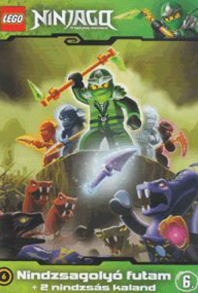 Lego Ninjago 6. - Nindzsagolyó futam + 2 nindzsás kaland (DVD)