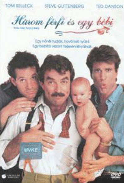 Három férfi és egy bébi (DVD) *Antikvár - Kiváló állapotú* 	