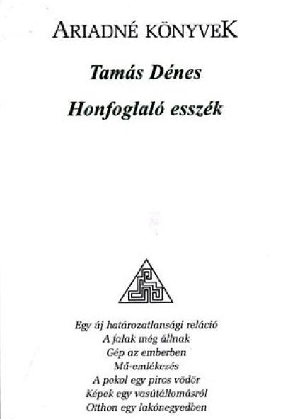 Honfoglaló esszék