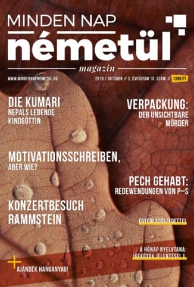 Minden Nap Németül - 2019. október