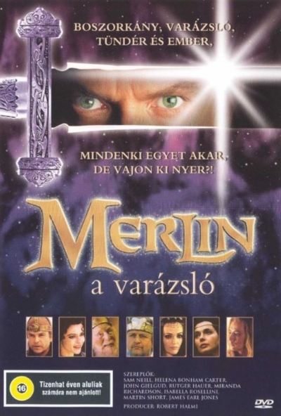 Merlin a varázsló (DVD) *Sam Neill - Antikvár - Kiváló állapotú*