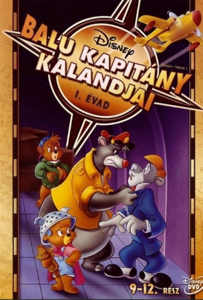 Balu kapitány kalandjai - 1. évad (3. lemez) (DVD) 9-12.  *Bontatlan - Antikvár*