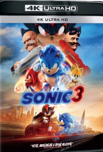 Sonic 3. (4K UHD Blu-ray) *Import - Angol hangot és angol feliratot tartalmaz*