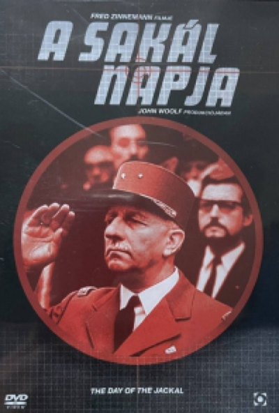 A Sakál napja (DVD) *Szinkronizált* *Klasszikus 1973-as kiadás*  *Antikvár - Kiváló állapotú*   