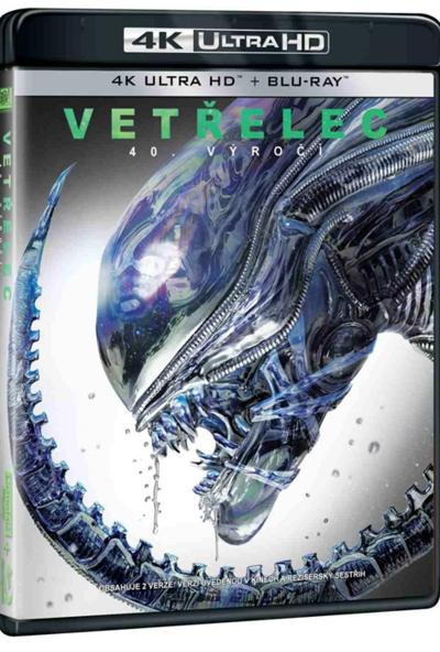 Alien - A nyolcadik utas: a Halál *40. évfordulós kiadás (4K Ultra HD Blu-ray + BD)  *A Blu-ray magyar hanggal és feliratot tartalmaz*