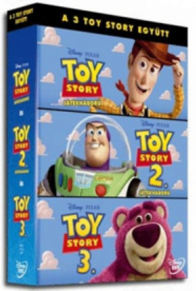 Toy Story 1-3. (3 DVD) *Díszdobozos - Antikvár - Kiváló állapotú*