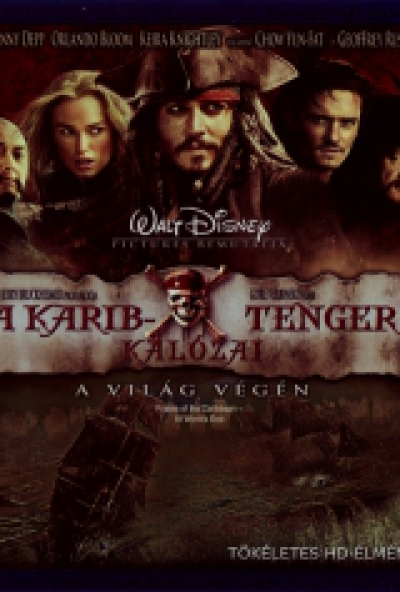 A Karib-tenger kalózai 3. - A világ végén (Blu-ray) *Magyar kiadás - Antikvár - Kiváló állapotú*