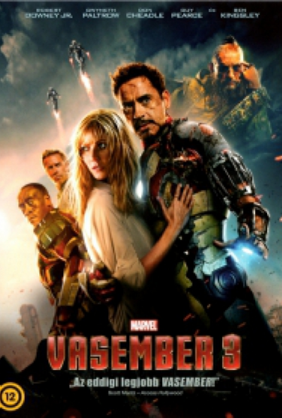 Iron Man - Vasember 3. (Blu-ray) *Magyar kiadás - Antikvár - Kiváló állapotú*