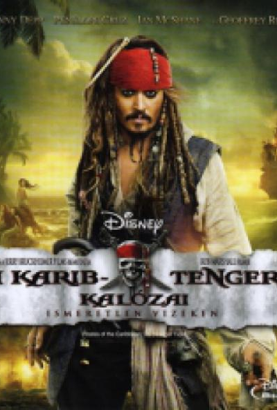 A Karib-tenger kalózai: Ismeretlen vizeken (Blu-ray) *Magyar kiadás - Antikvár - Kiváló állapotú*