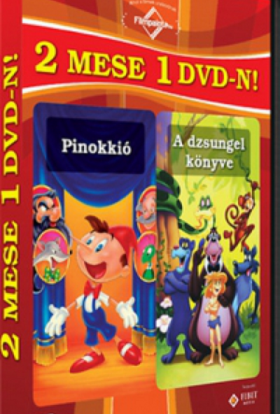 Pinokkió / A dzsungel könyve (DVD) *Antikvár - Kiváló állapotú*