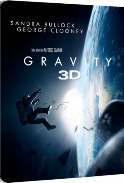 Gravitáció (3D Blu-ray + BD) *Limitált, fémdobozos változat* *Antikvár - Kiváló állapotú*