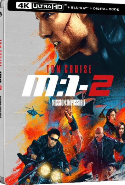 M:I-2 Mission: Impossible 2. (4K UHD + Blu-ray)  - limitált, fémdobozos változat (steelbook)