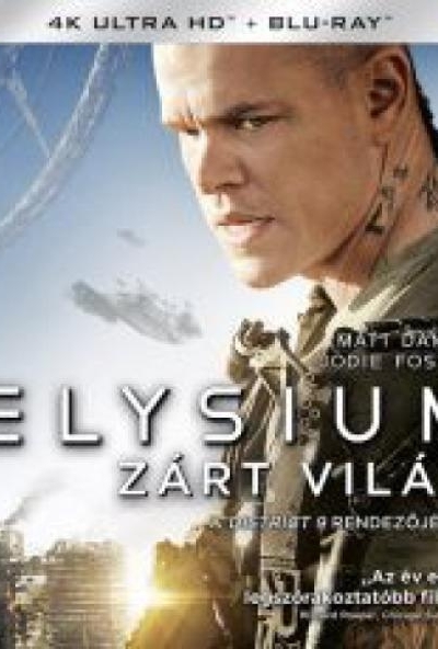 Elysium - Zárt világ (4K UHD + Blu-ray) *Magyar kiadás - Antikvár - Kiváló állapotú*