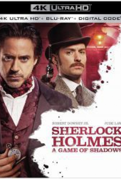 Sherlock Holmes 2. - Árnyjáték (4K UHD+Blu-ray)
