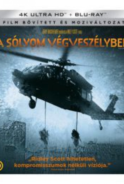 A Sólyom végveszélyben (4K UHD + Blu-ray)  *Magyar kiadás - Szinkronizált - Antikvár - Kiváló állapotú*
