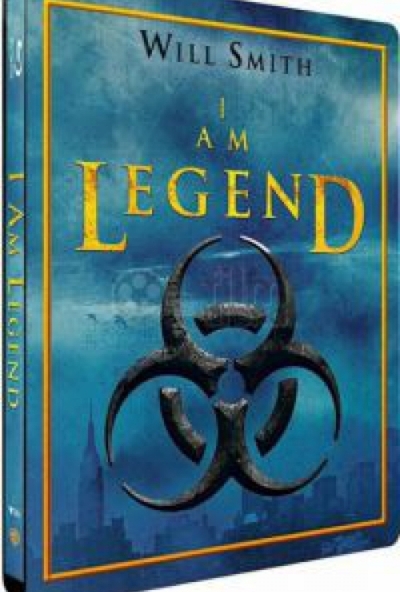 Legenda vagyok (Steelbook) (Blu-Ray) *Antikvár-Kiváló állapotú*