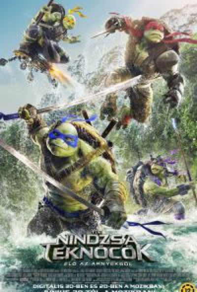 Tini Nindzsa Teknőcök: Elő az árnyékból (DVD) *Import-Idegennyelvű borító*