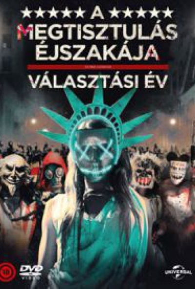 A megtisztulás éjszakája: Választási év (DVD) *Antikvár-Kiváló állapotú*