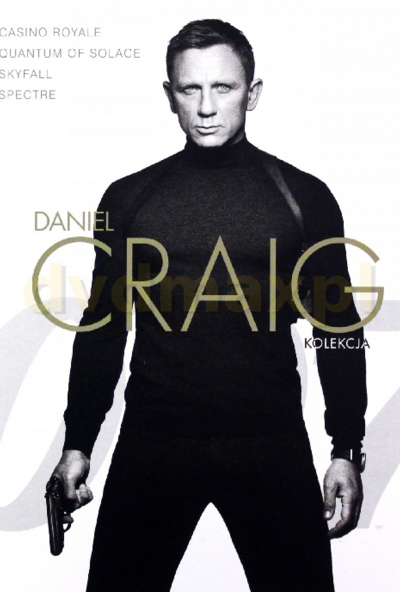 James Bond - Daniel Craig Bond-gyűjtemény (négyfilmes változat 4 DVD) *Antikvár - Kiváló állapotú*