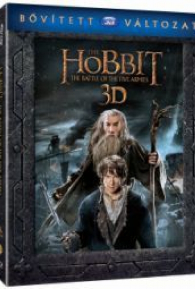 A hobbit: Az öt sereg csatája - bővített, extra változat (2 3D Blu-ray + 3 Blu-ray) 