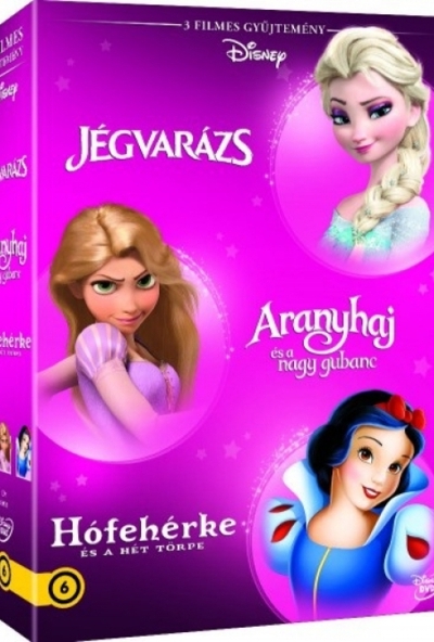 Disney hősnők díszdoboz 3. (3 DVD) *Jégvarázs + Aranyhaj + Hófehérke*