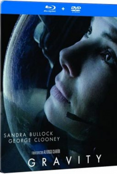 Gravitáció - limitált, fémdobozos változat (Blu-ray + DVD) *Antikvár-Kiváló állapotú-Magyar kiadás*