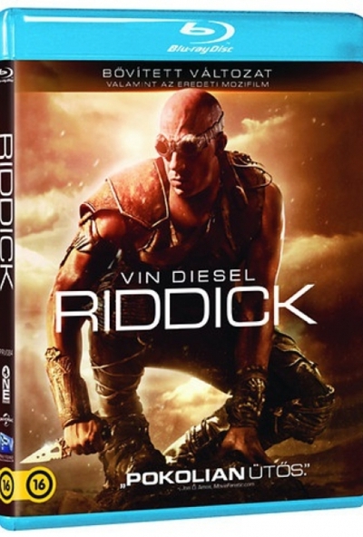 Riddick (mozi- és bővített változat) *2013* (Blu-ray) *Magyar kiadás - Antikvár - Kiváló állapotú*