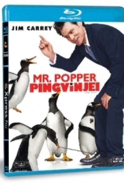 Mr. Popper pingvinjei (Blu-ray)