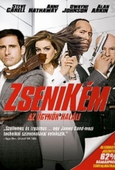 ZseniKém - Az ügynök haláli (DVD) *Steven Carell - Anne Hathaway - Antikvár - Kiváló állapotú*