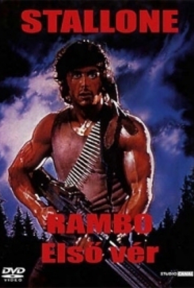 Rambo  1. *Első vér* (DVD) *Klasszikus - Antikvár - Kiváló állapotú*