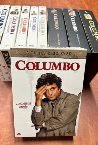 Columbo 1-10. évad *Gyűjtemény* (40 DVD) *Antikvár - Kiváló állapotú*