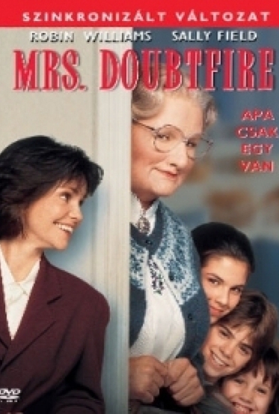 Mrs. Doubtfire (DVD) *Import - Magyar szinkronnal* *Antikvár - Kiváló állapotú*
