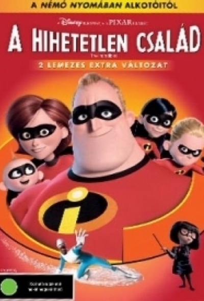 A Hihetetlen család (DVD)   *Antikvár - Kiváló állapotú*