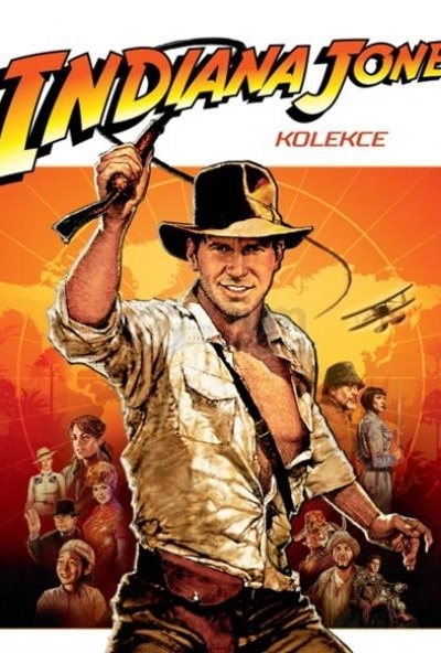 Indiana Jones kalandjai *Tetralógia 1-4.*  (4 DVD) *Antikvár-Kiváló állapotú* 