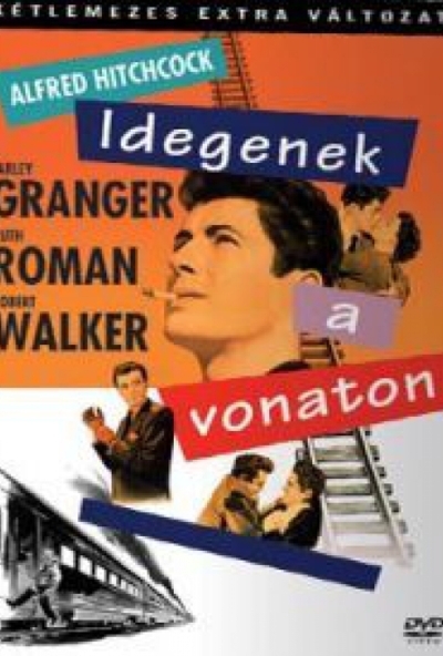 Idegenek a vonaton (2 DVD) *Feliratos - Alfred Hitchcock* *Antikvár - Kiváló állapotú*