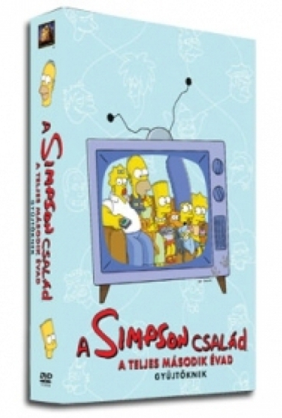 A Simpson család - 2. évad (4 DVD) *Antikvár - Kiváló állapotú* 