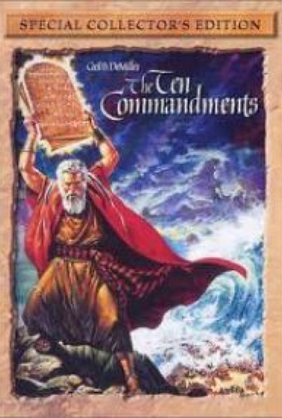 A tízparancsolat *1956 - Klasszikus* (DVD) *Magyar felirattal* *Antikvár - Kiváló állapotú*