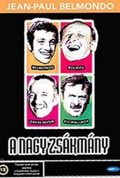 A nagy zsákmány (DVD) *Belmondo - Bourvil* *Klasszikus* *Antikvár-Kiváló állapotú*